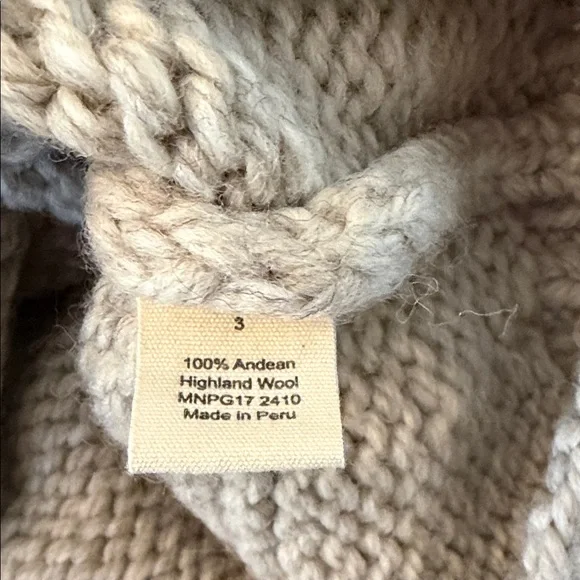 Misha and Puff long sleeve popcorn Textured Knit Sweater Size 3 (large) - Picture 6 of 6